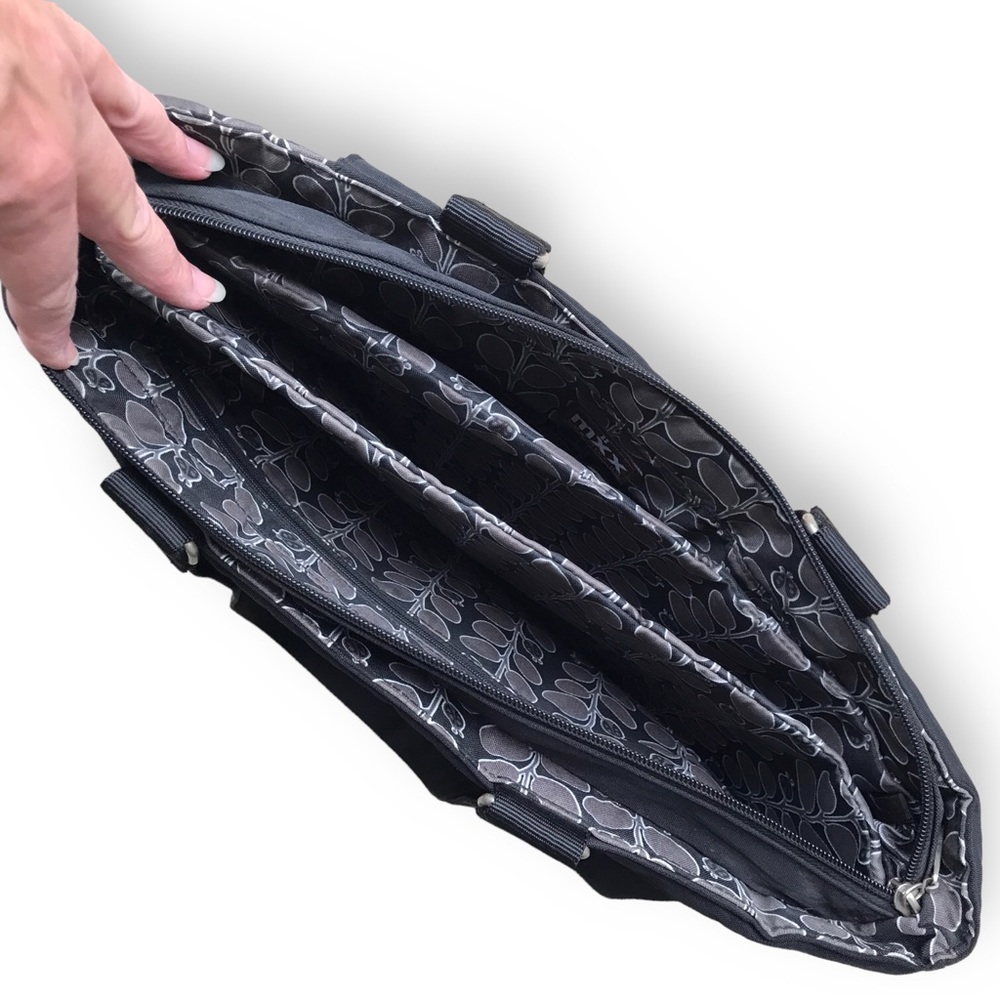 MXX MIXX.US Padded Black Laptop Computer Bag - Picture 5 of 7
